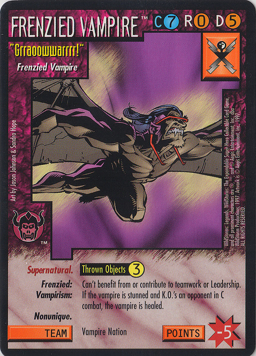 Frenzied Vampire